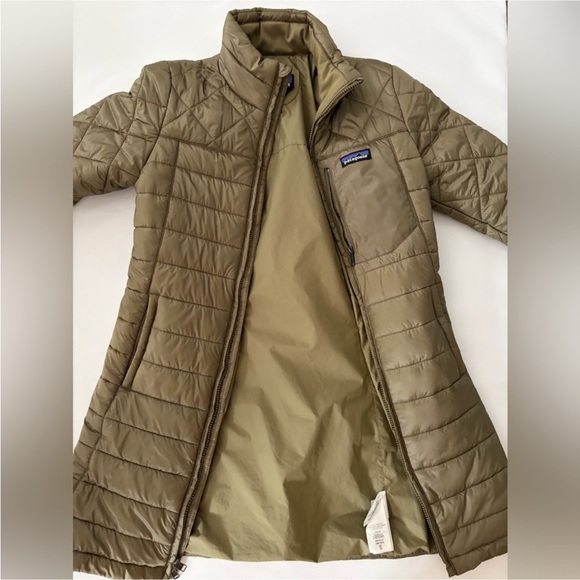 Patagonia Jacket Coat Radalie Indulated Parka Sage Khaki size Small - Picture 7 of 15